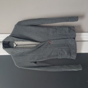 James Perse gray Shawl Collar Blazer